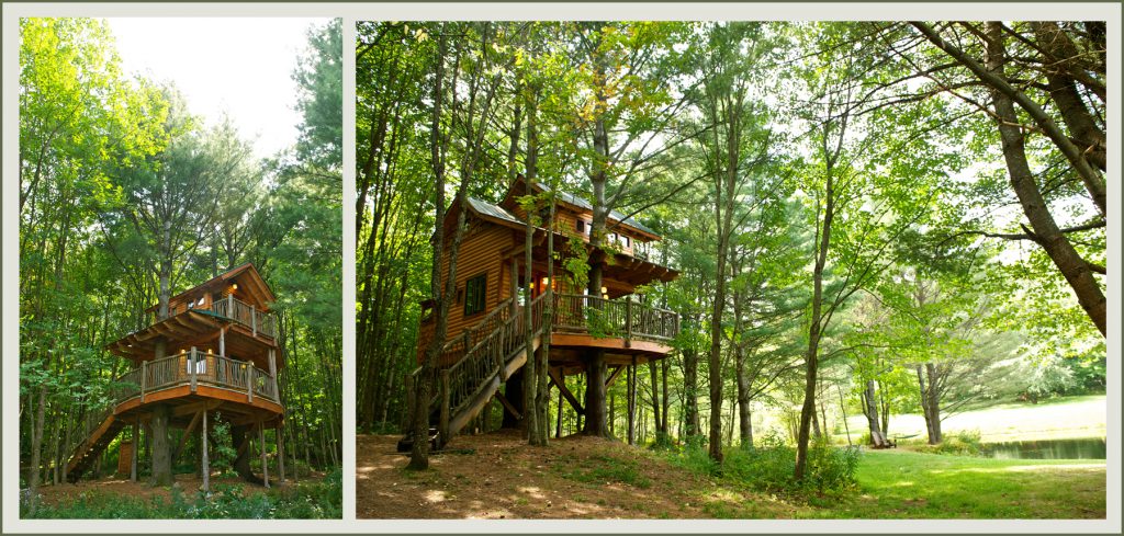 Treehouse for all your glamping dreams.