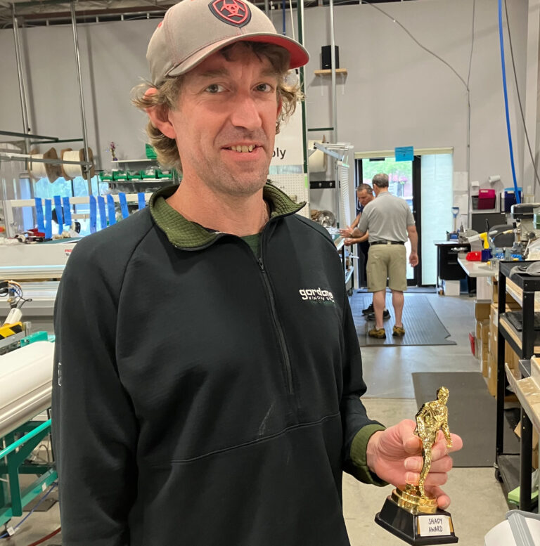 Shannon won The Shady at Gordon's Window Decor