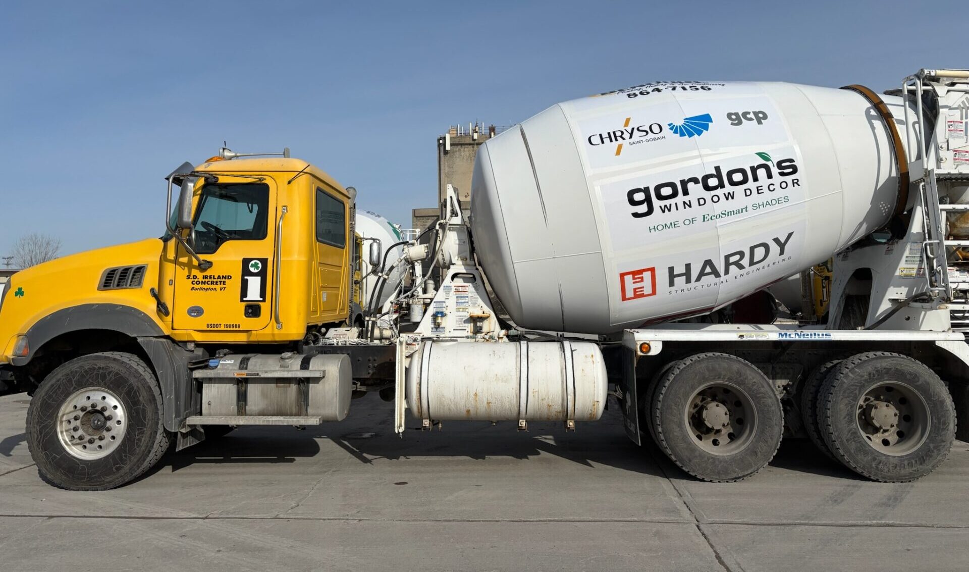 Gordon's on SD Irelands Cement Truck 2025
