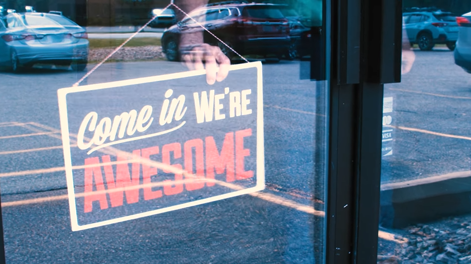 Come in, We're AWESOME!