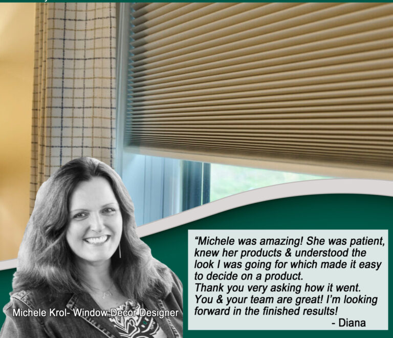 Review of Michele Krol Designer at Gordon's Window Decor