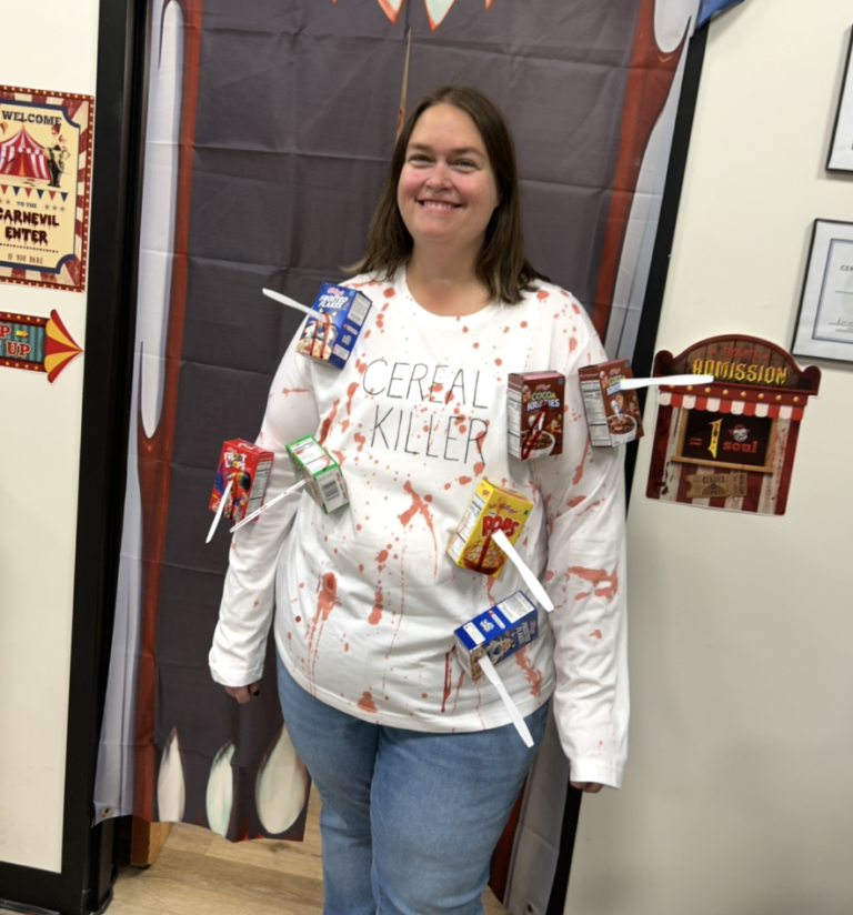 Krystal, cereal killer!